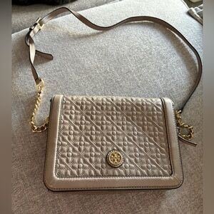Tory Burch Gray Crossbody